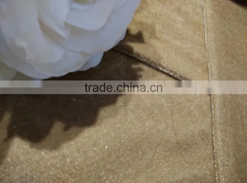 100% polyester wholesale spun velvet fabric for sofa cover