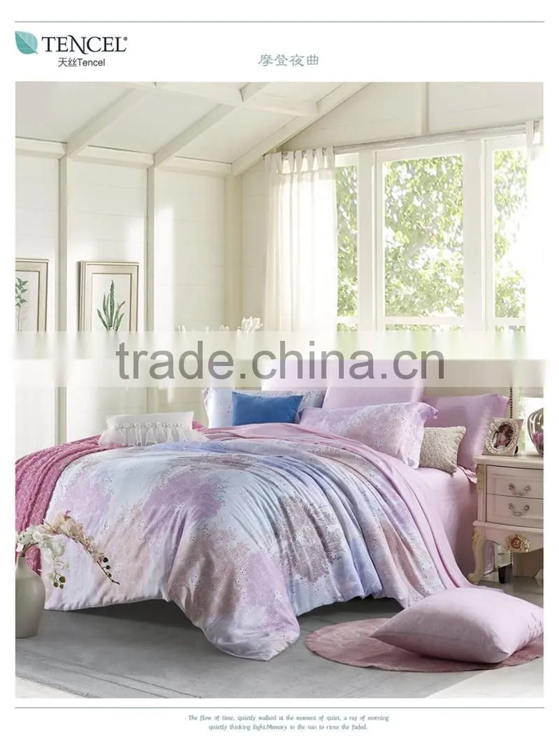 100% luxuriousTencel Printed Bedding Set