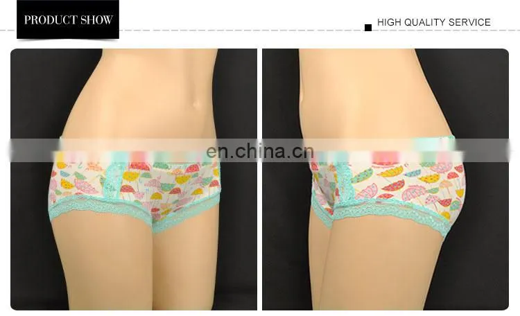 For Sale Graceful Lace Trim Teen Girl Underwear