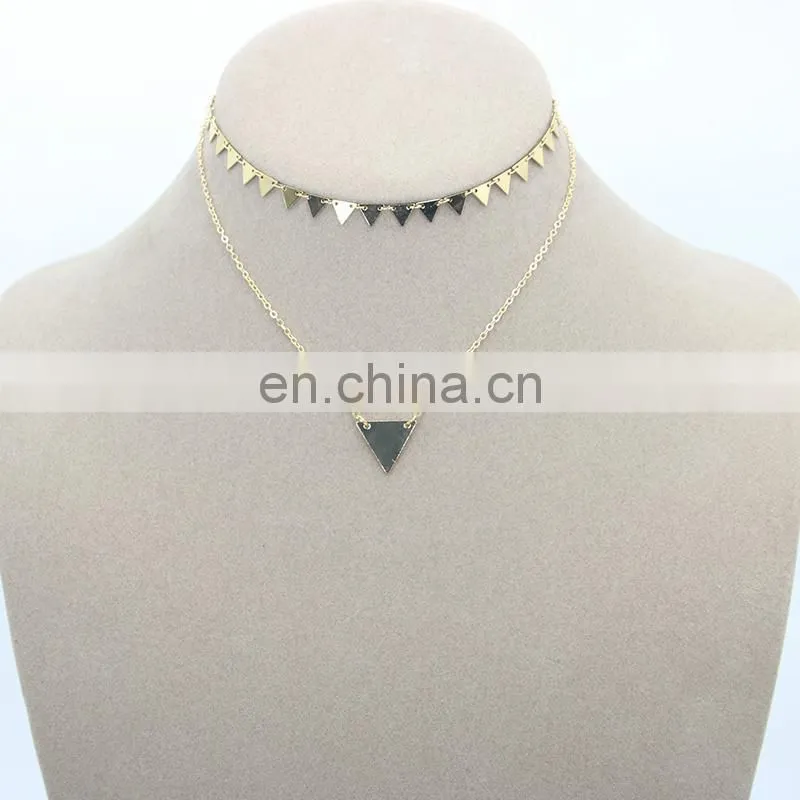 Fashion long chain necklaces thin chain choker necklace