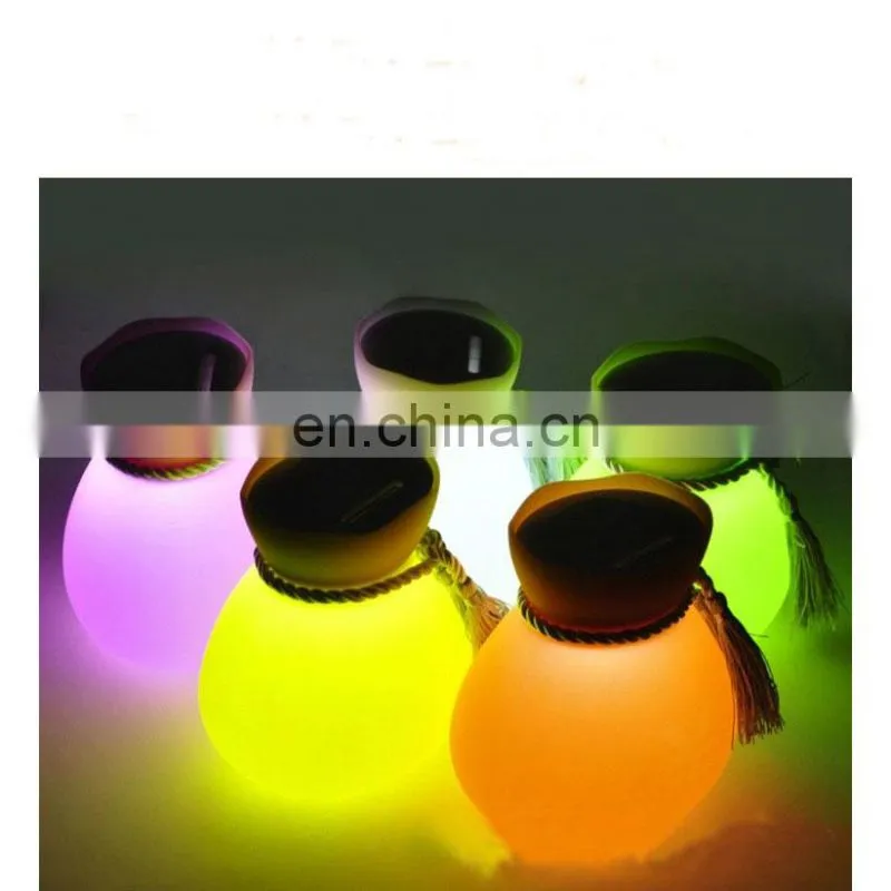 2017 Hot selling night lamp colorful piggy bank lamp night light
