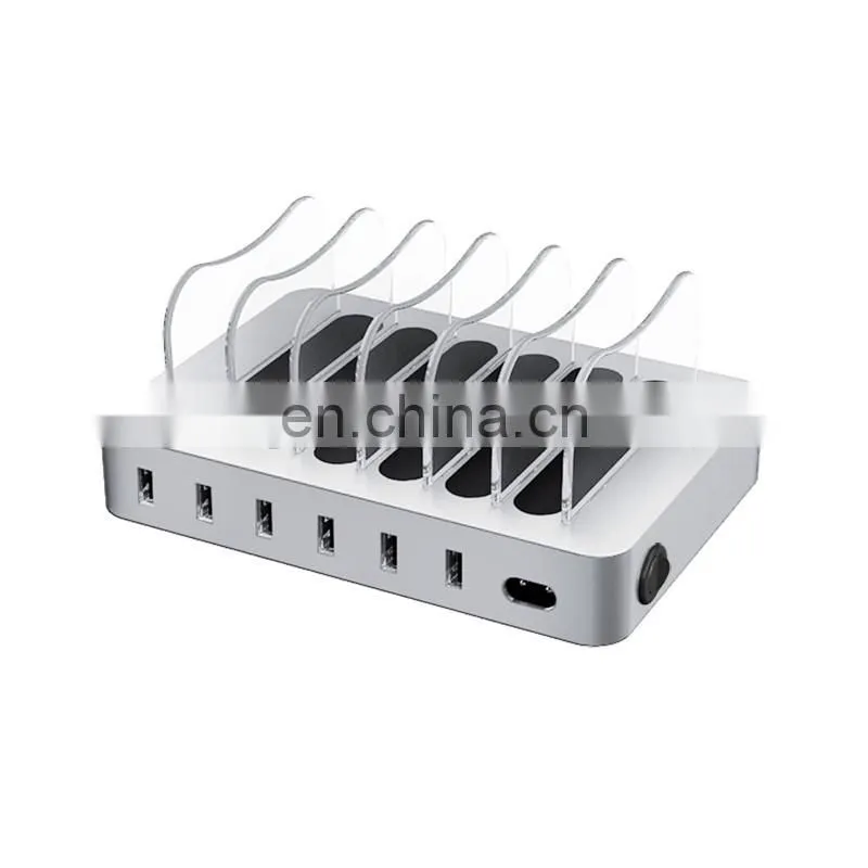 2017 new design hotselling new style 6 ports usb charging station phone charging station phone stand