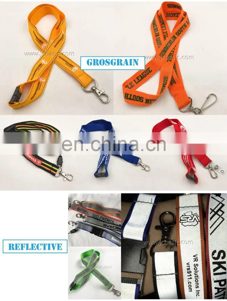 Accessories of Screen lmprinted Polyester and heat transfer Lanyards