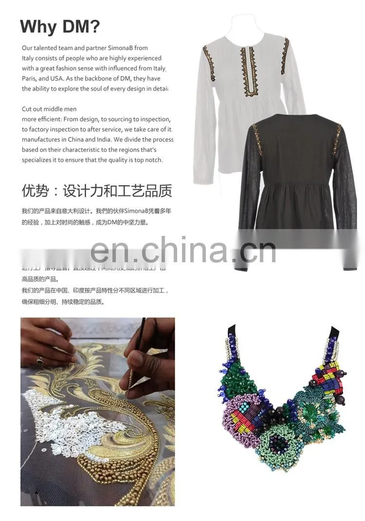 Fashion water soluble lace different pattern for female garment