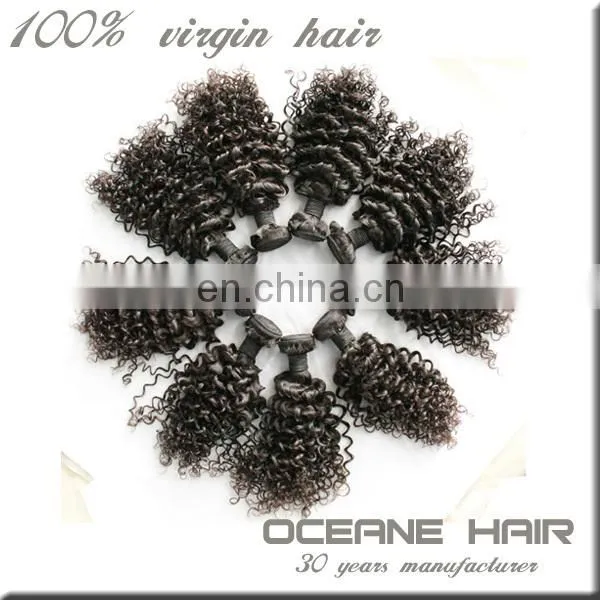 New alibaba hotsale virgin curly hair extension for black women