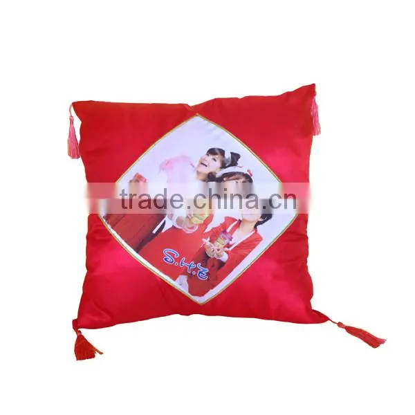 Custom Sublimation Heat Transfer Printing Colorful Pillowcase