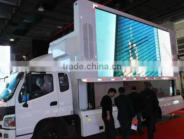 P10 outdoor advertising truck mobile led display