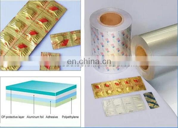 DLL-160 Automatic Alu Alu Tablet Strip Packing Machine