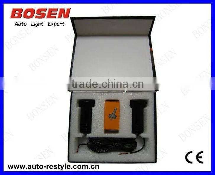 film changeable no drilling plus and play sticker LED car courtesy door light