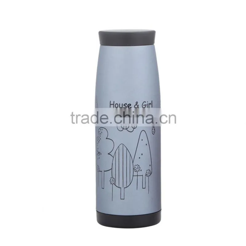 Popular cute Stainless steel thermos office flask