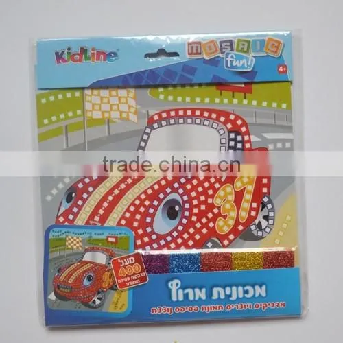 Hot New Products For 2015 High Quality EVA cheap mosaic sticker educational toys for kids