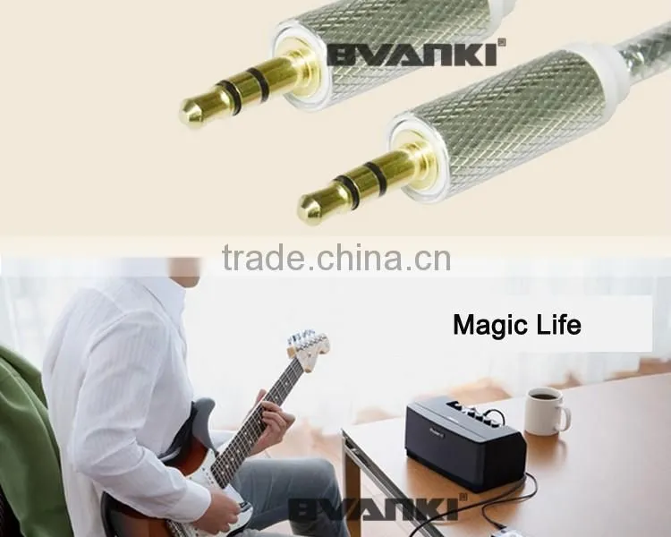 Top selling products in alibaba mobile phone accessories OEM quality 3.5mm aux audio cable with good offer free sample