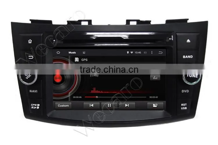 Wecaro WC-SS7669 Android 4.4.4 car dvd player touch screen for suzuki swift car dvd gps navigation system stereo 1080p