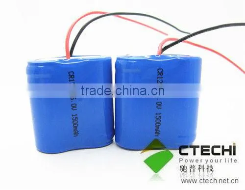 CR123A 6.0V lithium battery