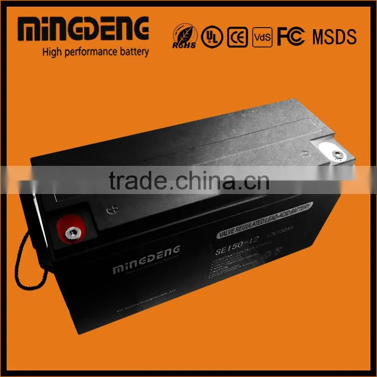 2015 best price!!! 12v150ah/200ah batteries for solar panel system