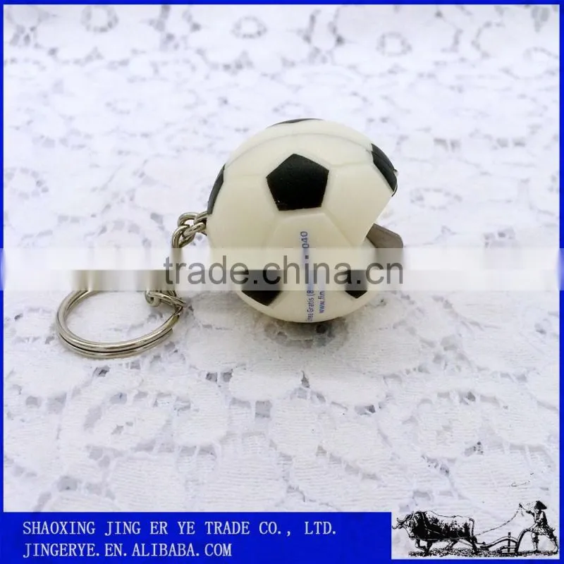 Acrylic fashionable soccer Keychain