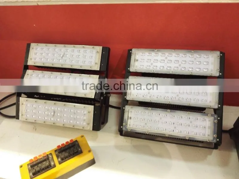 IP65 led flood tunnel light with Osram led adjustable angle 16500lumen 150w Led Tunnel Lighting