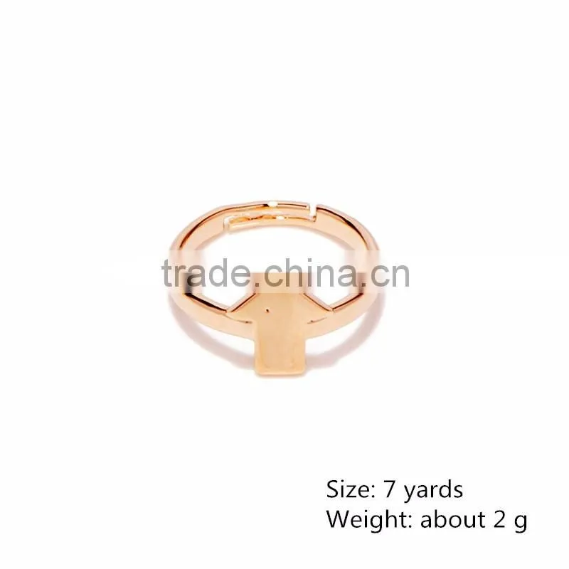 New Women Girl Lightning Wedding Band Knuckle Ring Jewelry Gold Silver