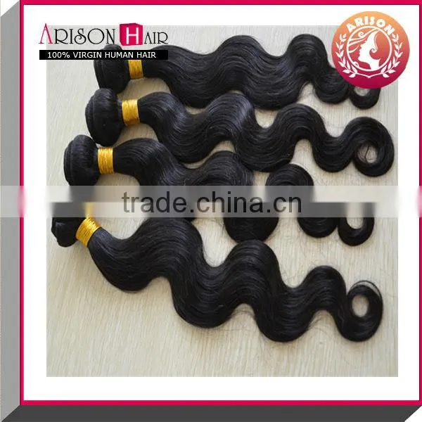 single Donor Virgin Hair Weft Large Stock top quality human virgin hair