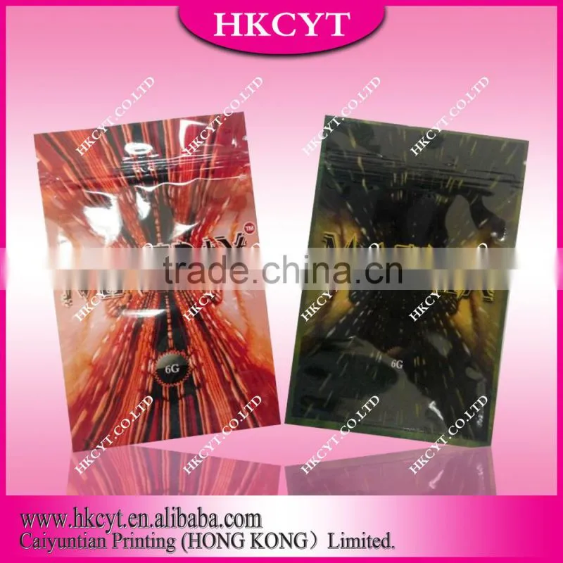 New style dafuq 10g herbal incense bag spice zipper bag
