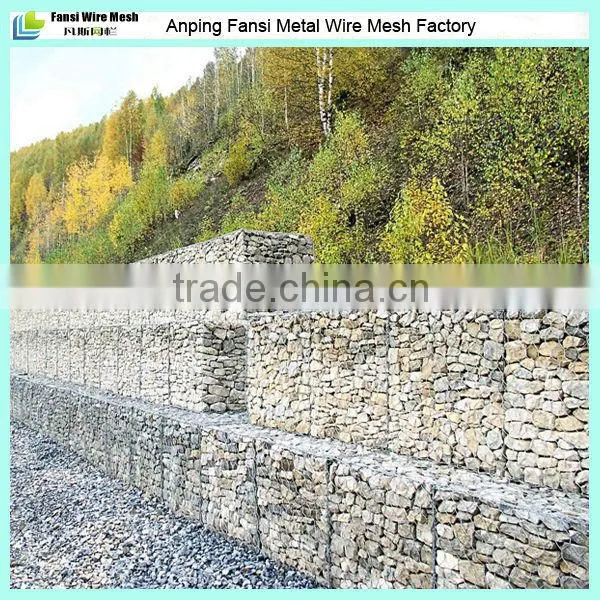 Galvanized/plastic cost of gabion baskets( Factory) Anping, Hengshui China Manufacture