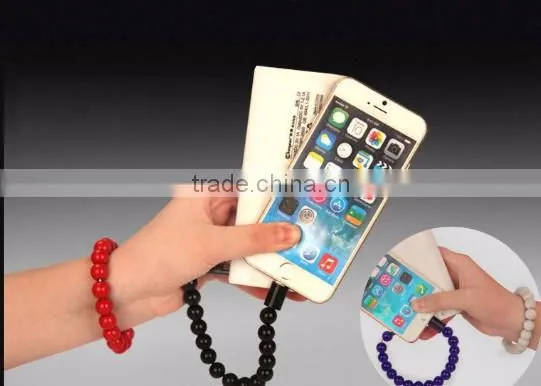 The new bracelet cable line Creative portable charging line wrist USB cable smartphones