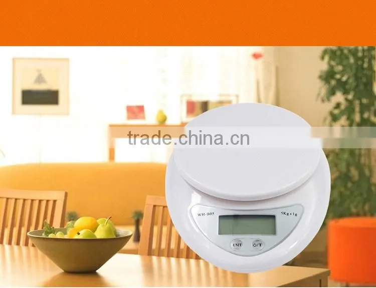 Digital Kitchen Scale 7Kg Food Scales Balance Weight LCD Cooking Measure Tools