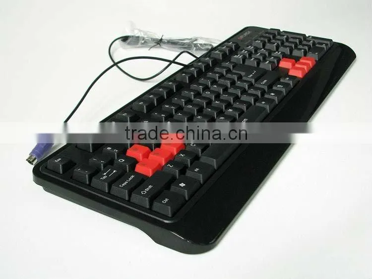 Hot selling wired gaming keyboard and mouse combo