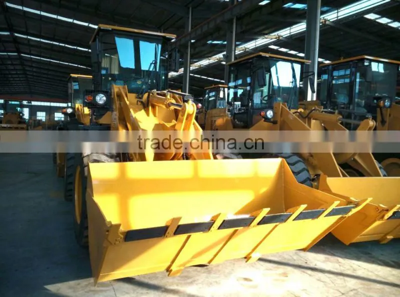 Hydraulic 3ton loader,4wd with CE,125HP Pilot control and deutz engine,cabin,adjustable steering,3-way pilot control