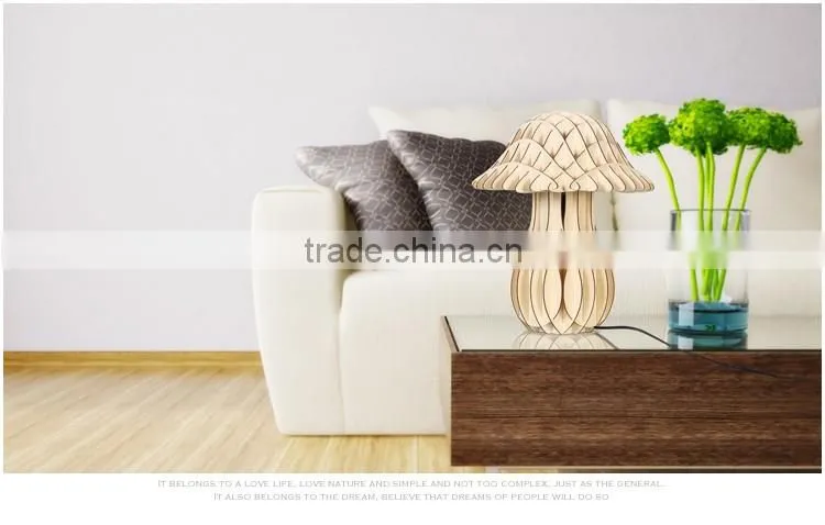 2016 LED Wooden table Light JK-879-13 Simple Table Lamp Hotel Bedside Table Lamp