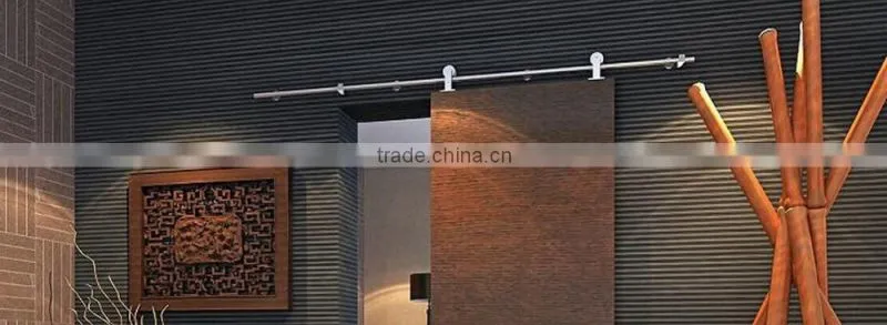 2016 Hot sale sliding solid wooden wardrobe door roller system