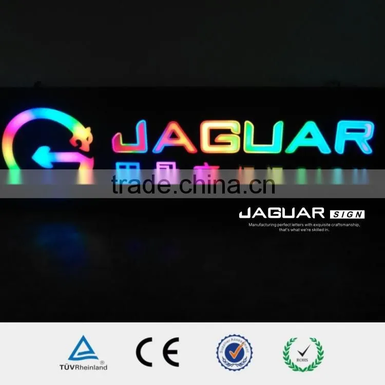lager outdoor led fron-lit shop decoration sign display Alibaba