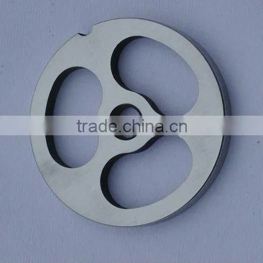 meat grinder chopper plates without hub (3 holes)