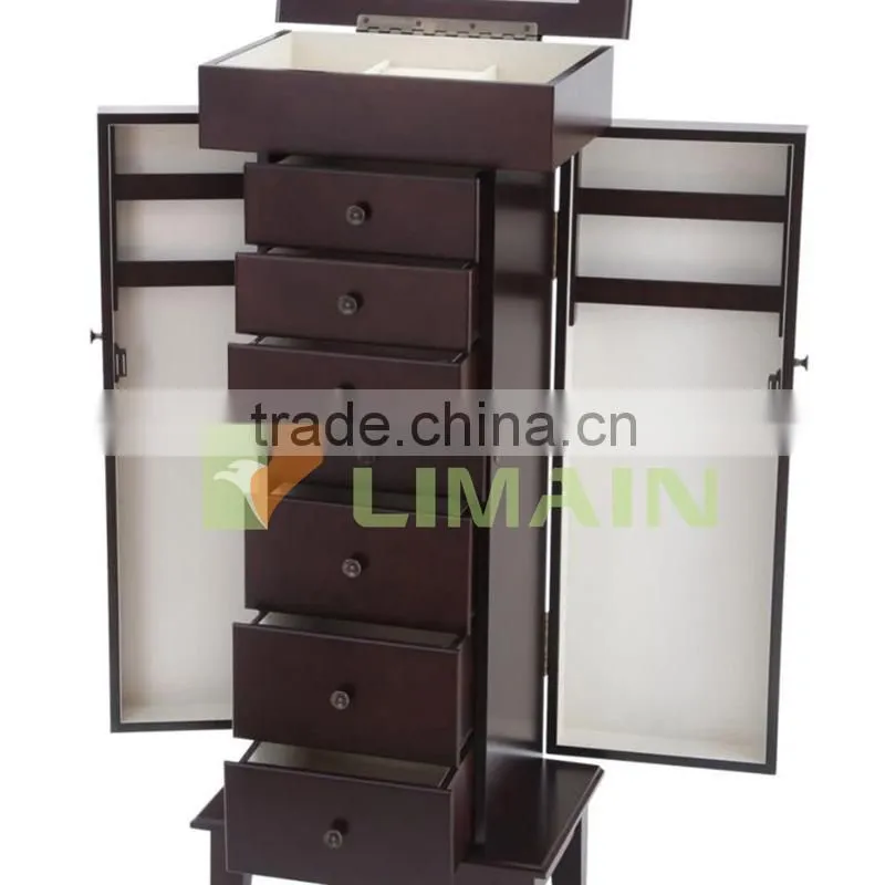 Jewelry Armoire-Wood Furniture