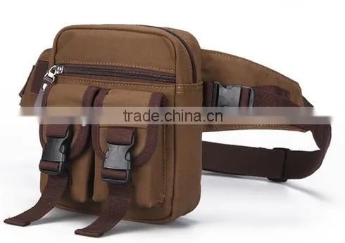 Hot Sale High Quality Canvas Waist Packs Outdoor Sports Belt Bag Portable Ultra-large Capacity Men And Women Waist Bag