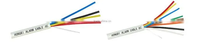 Multi Un-shield security alarm cable 2~20Cores