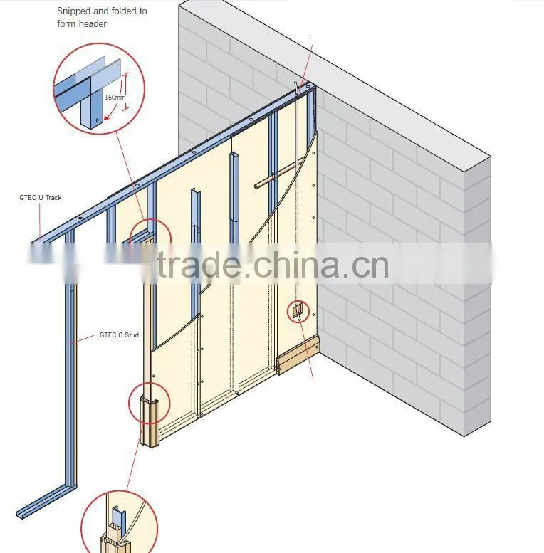 drywall system stud track forming machine