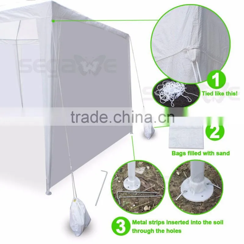 Outdoor 10x30 Canopy Party Wedding Tent Gazebo Pavilion Cater Events W/Sidewalls
