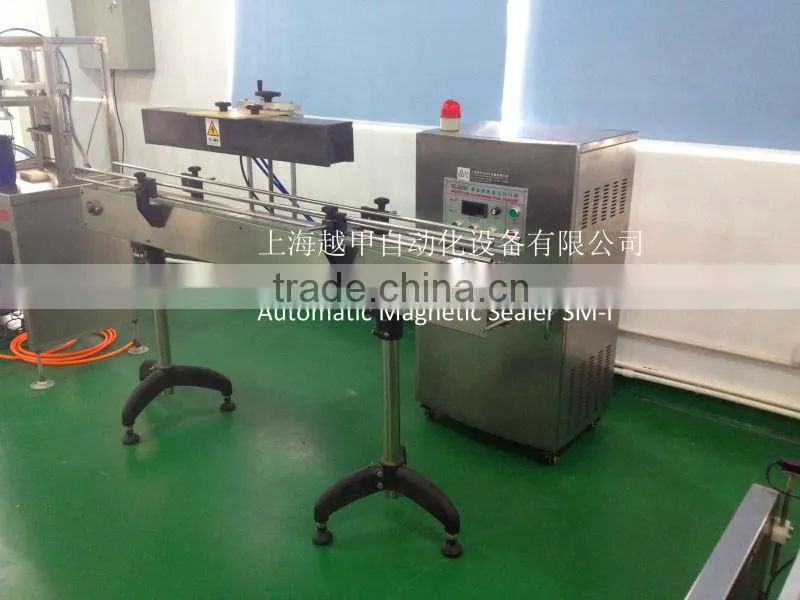 Automatic Magnetic Aluminum Foil Sealing Machine For Shoe Cream
