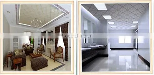 Home decor pvc ceiling panels in china