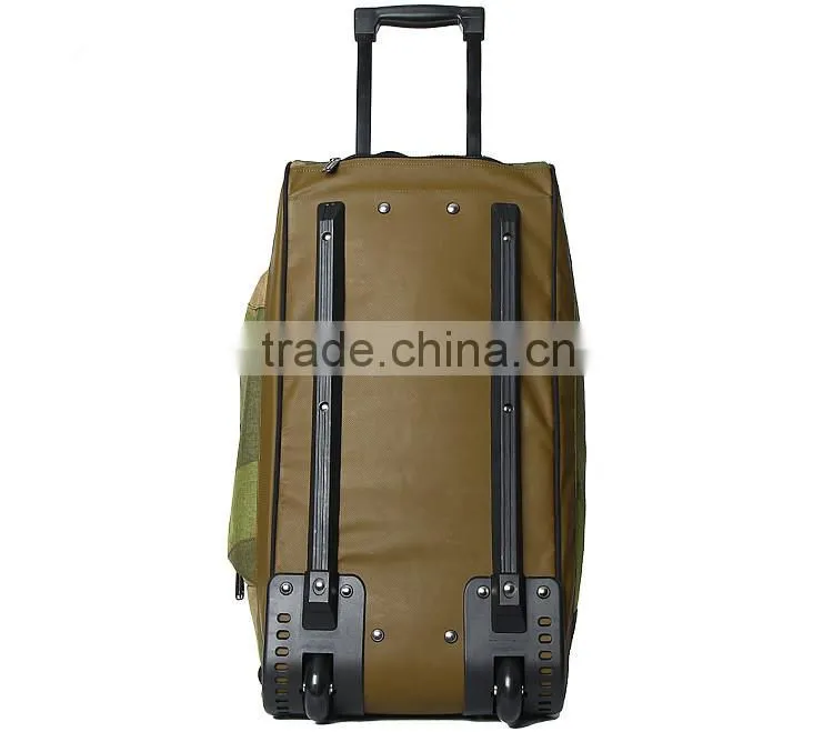 polyester boarding trolley case, camouflage, waterproof