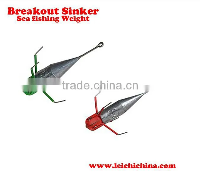 Wholesale Popular Fishing Sinkers Sea fishing Weight Fishing Lead Sinkers