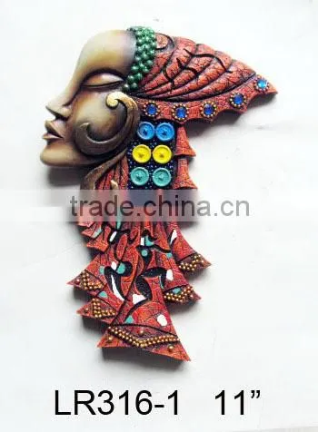 Promotion 2015 New Desgin Polyresin Souvenir Wall Hanging