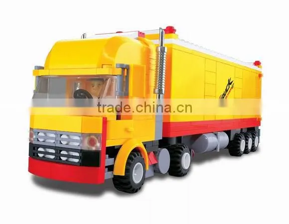 ABS Engineering Truck Toy Building Blocks Toys
