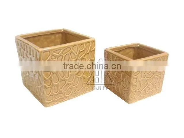 ceramic flower pot