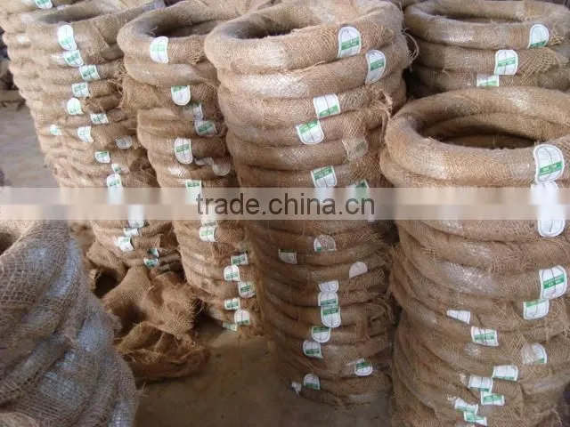 electro galvanized iron wire in coil (real factory)