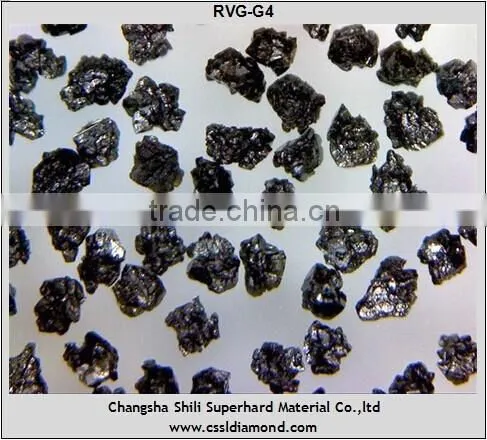 Synthetic RVG diamonds polycrystalline powder for hard alloy processing