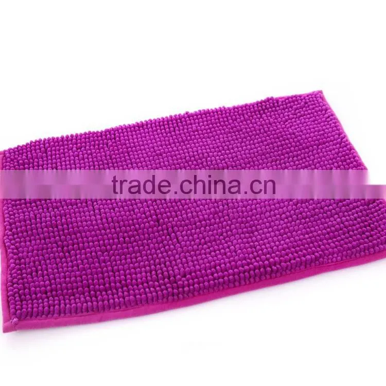 Luxury Bathroom soft microfiber non-slip bath rug