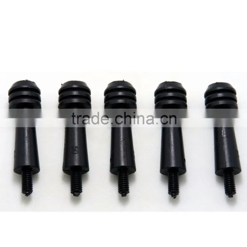 Nylon Loading & Cleaning Jag .50 Cal. 8-32 Threads - Concave Tip - Rifle