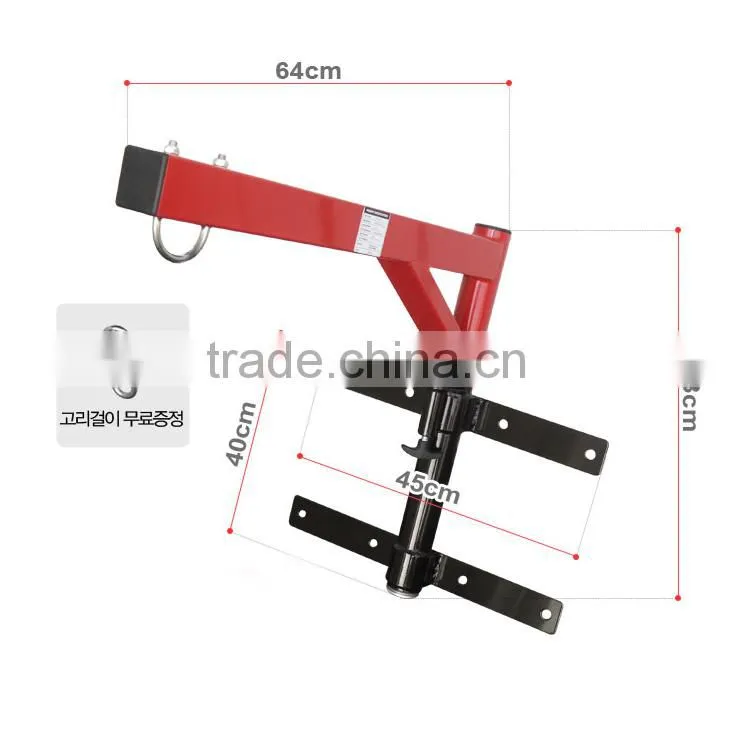 BK-3006 wall mounted punchbag rack